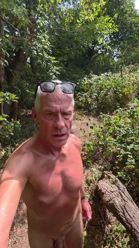 Naked Afternoon Outside Wank