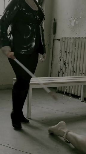 Thrilling moment from &quot;Dominatrix Mistress Aprils Game Show&quot;