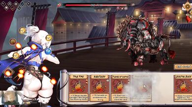 BEING DOMINATED BY A SUCCUBUS - HALF DEMON SHINOBI
