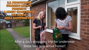 Messy Cross Dress Shopping Trip Sex V2