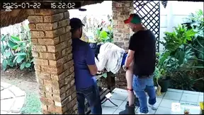 Cc TV cam caught my wife fucking my two best friends while I am at work