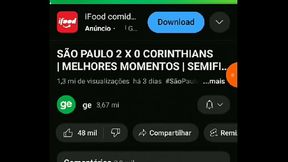 S&atilde_o Paulo come o cu do Corinthians ao vivo