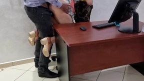 Moroccan Cleaning Lady Caught Stealing and Fucking at Work