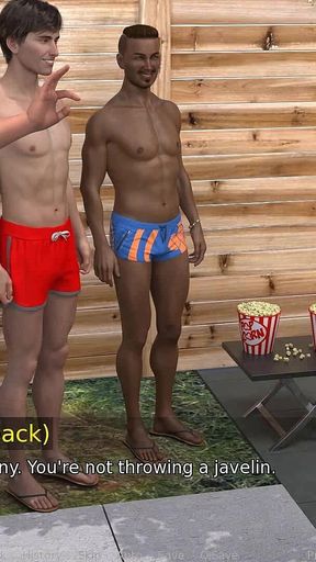 According to Sofia Blondie Makes Her Boyfriend Hard by Telling Him What She Did with His Friends by the Pool Ep 9