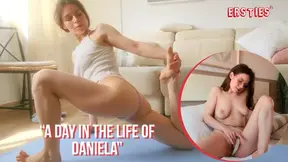 Ersties - Sexy Brunette Daniela Welcomes You Into Her Home