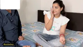 Indian step sis fucked in tight jeans and top during Rakshabandhan festival