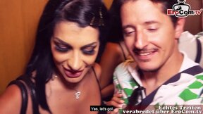 Mesmerizing German Tart Picked up in SexTaxi P-O-V