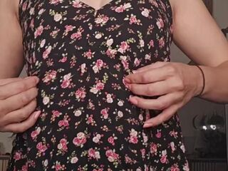 Try on Haul Light summer dress. While my Boyfriend is watching videos and Not Me