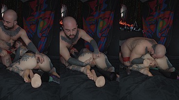 HAPPY WILDD KINKMAS DAY 5 ANAL STRETCHING
