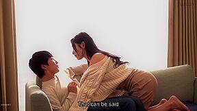 ᴰᴸᴰˢˢ Eng Sub - On A Weekend Without My Wife, I Gave In To My Wifes Best Friends Temptation. She Wrapped Her Tongue Around Mine And Rode Me Wildly, Making Me Cum Inside Her Over And Over Again. Chiharu Mitsuba