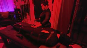 Real Life Femdom - Sensory deprivation and electro overload