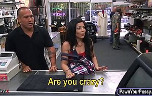 Cuban chick suck and fucks for more cash