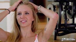 Rachel James gets pleasured with pussy licking from James Deen
