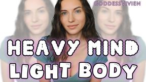 Heavy Mind Light Body Relaxing and Going Deeper Captivated by Goddess Vivien ASMR