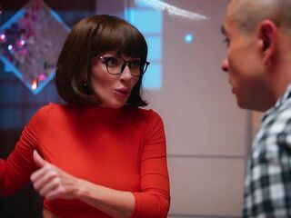 My juicy fantasy came true! Velma with large bazookas needed coarse sex and my cum, I couldn't refuse