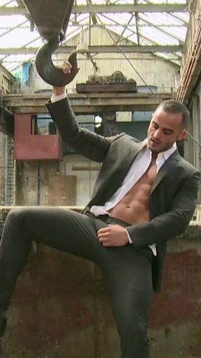 Adrian Toledo, all alone but horny in the old fabric