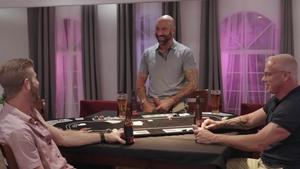 Icon Male - Shaved big penis Casey Everett blowjob cum