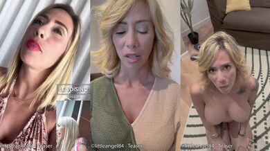 Littleangel84 - I welcome the new neighbor with my ass and pancakes