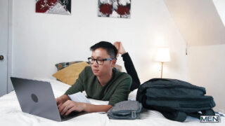 Blowjob, cumshot, bareback, man – Crush Daddy en Dane Jaxson, grote lul in de kont geneukt