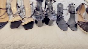 Organizing, cleaning and talking about my shoes