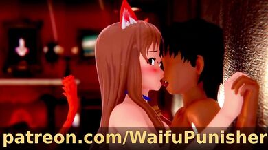 Anime dumpen str8 raw hard boi got giant tits lubed by big dickonator
