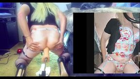bootymadeforsex font and rear views