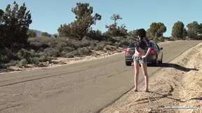Hitchhiking handjob by Ashton Haze