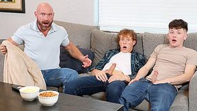 Three’s Cumpany - FamilyDick