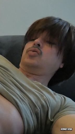 My Private Ritual - Smoking, Staring, Chest Cumshot