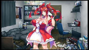 Wonder Waifu Ero-Hero NTR [ Cuckold HENTAI Game ] Ep.2 This young dick is way bigger than her husband's cock !
