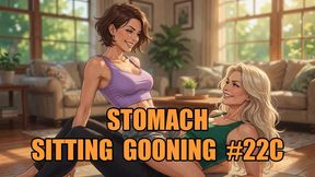 Stomach Sitting Gooning #22C: Your Belly Belongs Under Me (Animated, Music)