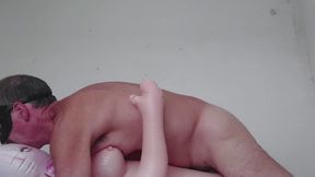 Inflatable doll sex