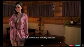 treasure of nadia [pornplay hentai game] ep.60 crazy threesome with a latina and an asian milf
