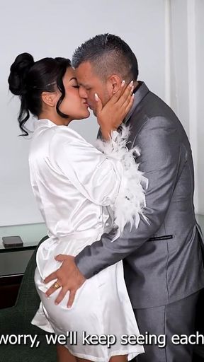 The Martix Wedding Chapter 1 - Mariana Has Risky Sex with Her Father-in-law Before Her Wedding   Clip 1