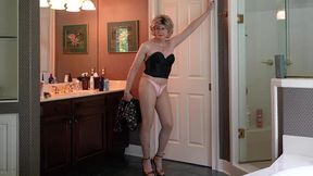 Julie Golightly shows off the goods