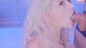 Ass Teasing MILF Deepthroats Then Takes Anal
