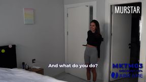 I Asked My Girlfriend to Fuck Me with a Juntame Toy