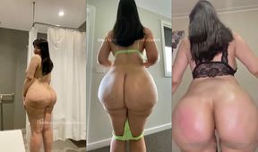 ameliasocurvy shaking her big ass porn video