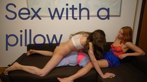 Sex with a pillow