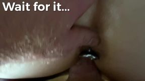 Naughty wife's ass swallows butt plug in embarrassing anal blooper