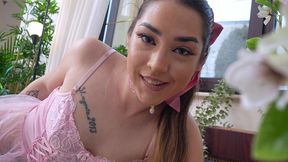 colombian slut melania dark gets a powerful anal workout from romeo first s big black cock eks629