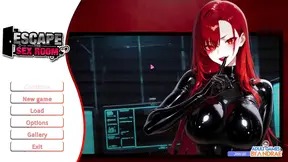 In this anime-themed video game, two best friends find themselves trapped
