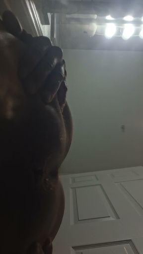 First time I took daddies load raw... it was a huge load