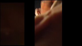 Intense cumming from retro crossdresser twink in film