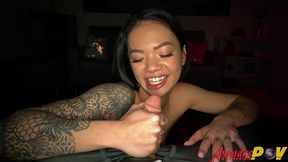 hot asian step-daughter paisley paige sucks off step-dad