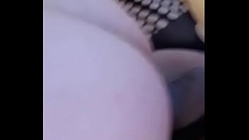 Riding bareback tranny cock