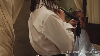 Big Natural Boobs Lesbian Slaves Showing Off For Madame