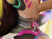 Dva Overwatch Deepthroath Blowjob Porn