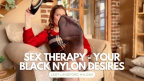 Sex Therapy - Black Nylons & All Your Femdom Desires