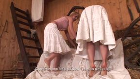 Two Amazing Lesbians Have Sex with Their Feet